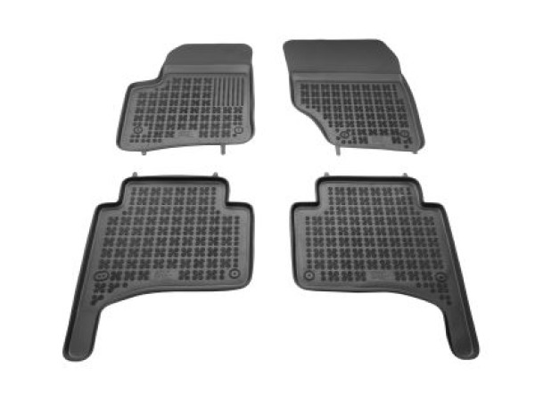 Λαστιχένια πατάκια Rezaw-Plast για VW Touareg / Porsche Cayenne (2002-2010) - τύπου σκαφάκι - 4τμχ.