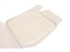 Λαστιχένια πατάκια Rezaw-Plast για Wv Golf 4 / Wv Bora / VW Beetle / VW Jetta / Skoda Octavia 1 (1997-2010) / Seat Leon και Toledo (1999-2005) - τύπου σκαφάκι - μπεζ - 4τμχ.