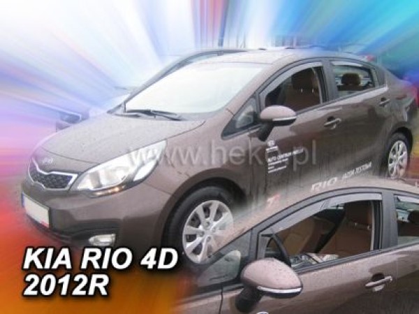 Ανεμοθραύστες Heko για Kia Rio (1999-2005) 5 πορτο - 2 τμχ. εμπρός