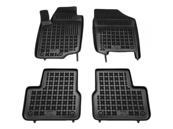 Λαστιχένια πατάκια Rezaw-Plast για Peugeot 207 (2006-2012) - τύπου σκαφάκι - 4τμχ.