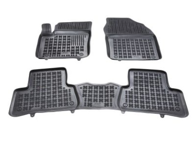 Λαστιχένια πατάκια Rezaw-Plast για Toyota C-HR (2016+) - τύπου σκαφάκι - 3τμχ.