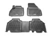 Λαστιχένια πατάκια Rezaw-Plast για Renault Kangoo (2008+) - τύπου σκαφάκι - 3τμχ.