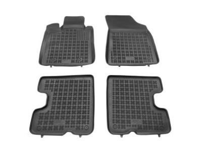 Λαστιχένια πατάκια Rezaw-Plast για DACIA Sandero I (2008-2012) - τύπου σκαφάκι - 4τμχ.