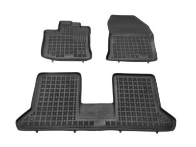 Λαστιχένια πατάκια Rezaw-Plast για DACIA Dokker (2012-2021) - τύπου σκαφάκι - 3τμχ.
