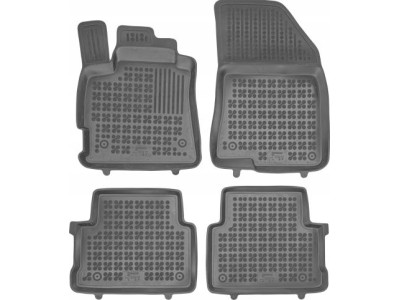 Λαστιχένια πατάκια Rezaw-Plast για DACIA Jogger (2021+) 5 seats τύπου σκαφάκι - 4τμχ.