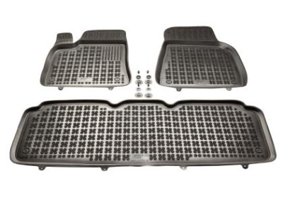 Λαστιχένια πατάκια Rezaw-Plast για Tesla Model S (2012+) - τύπου σκαφάκι - 3τμχ.