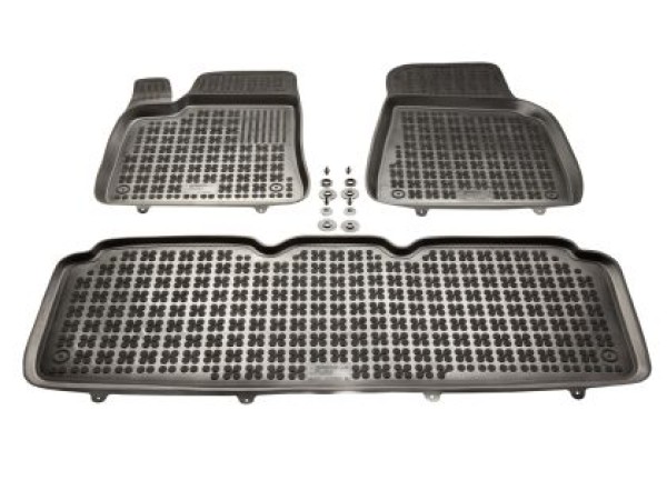 Λαστιχένια πατάκια Rezaw-Plast για Tesla Model S (2012+) - τύπου σκαφάκι - 3τμχ.