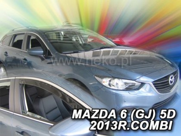 Ανεμοθραύστες Heko για Mazda 6 (2013+) 5 πορτο ,sedan - 2 τμχ. εμπρός