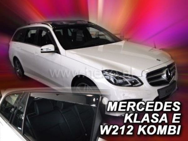 Ανεμοθραύστες Heko για Mercedes E-Class W212 (2009-2016) sedan - 4 τμχ. εμπρός και πίσω