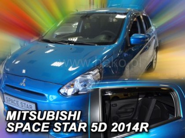 Ανεμοθραύστες Heko για Mitsubishi Space Star (2014+) 5 πορτο - 4 τμχ. εμπρός και πίσω
