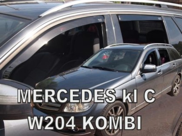 Ανεμοθραύστες Heko για Mercedes C-Class W204 (2007-2014) combi - 4 τμχ. εμπρός και πίσω