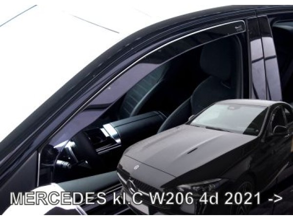 Ανεμοθραύστες Heko για Mercedes C W206 4D (2021+) - 2 τμχ. εμπρός