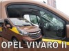 Ανεμοθραύστες Heko για Opel Vivaro / Renault Trafic (2014+) (συν φινιστρίνι) 2 τμχ. εμπρός