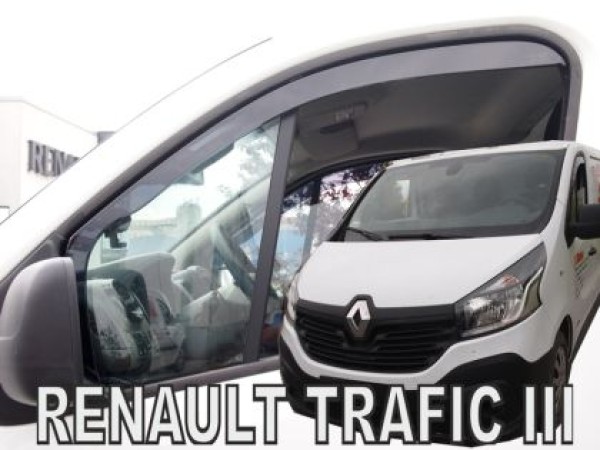 Ανεμοθραύστες Heko για Opel Vivaro / Renault Trafic (2014+) (συν φινιστρίνι) 2 τμχ. εμπρός