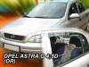 Ανεμοθραύστες Heko για Opel Astra G (1998-2004) 5 πορτο , sedan - 4 τμχ. εμπρός και πίσω - αυτοκόλλητοι