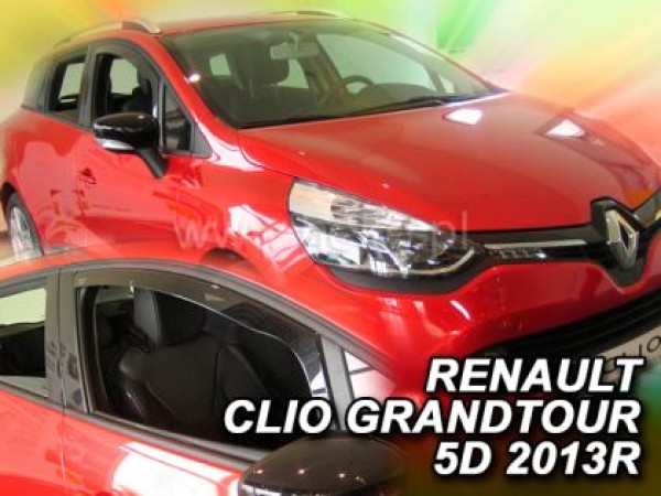 Ανεμοθραύστες Heko για Renault Clio / Grandtour (2012+) 5 πορτο - 2 τμχ. εμπρός