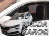 Ανεμοθραύστες Heko για Skoda Karoq (2017+) - 2 τμχ εμπρός