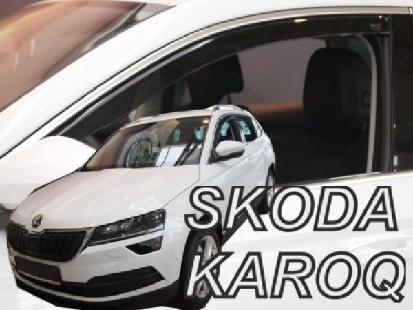 Ανεμοθραύστες Heko για Skoda Karoq (2017+) - 2 τμχ εμπρός
