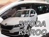 Ανεμοθραύστες Heko για Skoda Karoq (2017+) - 4 τμχ εμπρός και πίσω