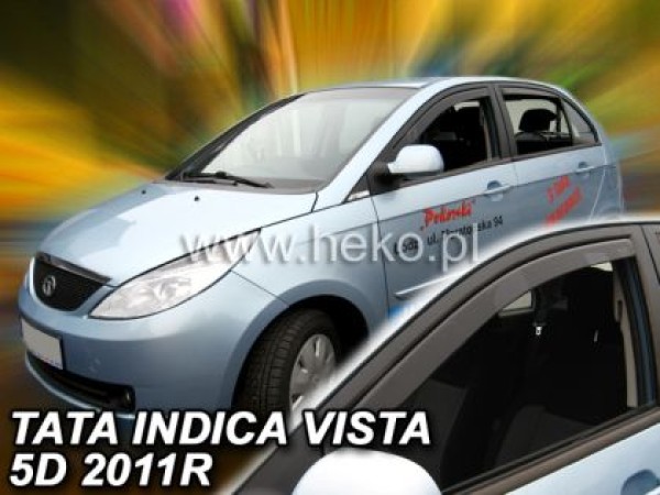 Ανεμοθραύστες Heko για Tata Indica Vista (2008+) 5 πορτο - 2τμχ. εμπρός