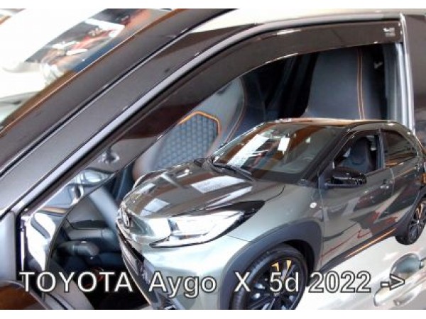 Ανεμοθραύστες Heko για Toyota Aygo X (2022+) - 2τμχ. εμπρός