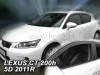 Ανεμοθραύστες Heko για Lexus CT 200H (2011+) 5 πορτο - 2 τμχ. εμπρός