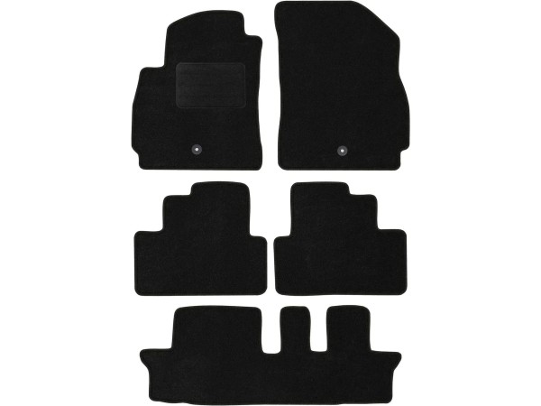 Πατάκια μοκέτα για Chevrolet Orlando 2010-2018 7m - Texer Basic - 5τμχ.