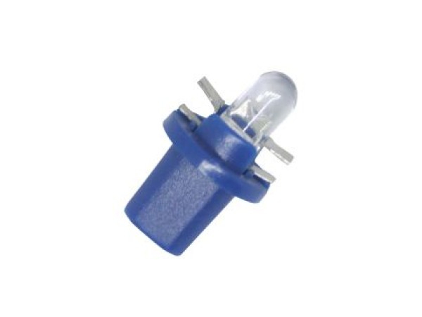 Led λάμπα τύπου Β8.5 12 V/2W - μπλε χρώμα - 1τμχ.