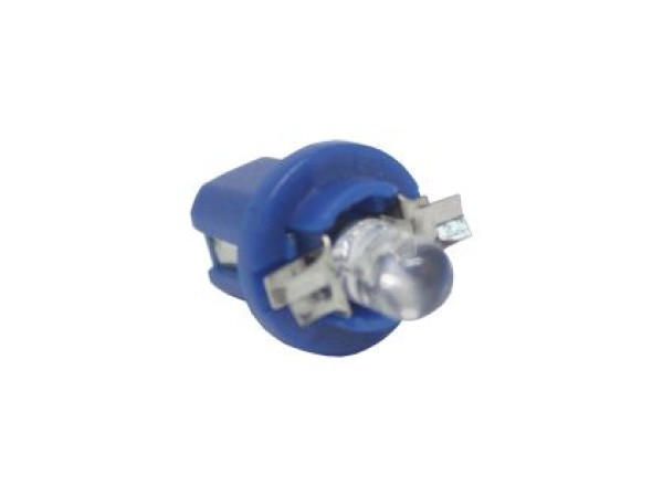 Led λάμπα τύπου Β8.5 12 V/2W - μπλε χρώμα - 1τμχ.
