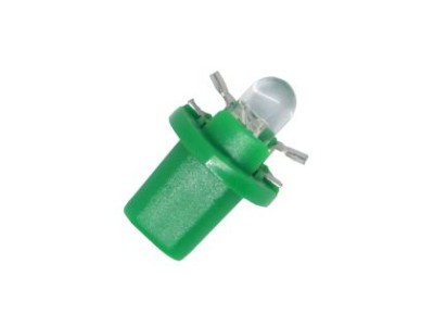 Led λάμπα τύπου Β85 12 V/2W πράσινη - 1τμχ.
