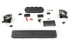 Προφυλακτήρας εμπρός για Audi A3 8P (2005-2008) - RS Design με μαύρη μάσκα