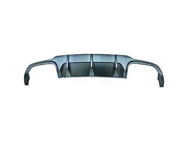 Diffuser για πίσω προφυλακτήρα για Mercedes C-class W204 (2011+) - AMG look