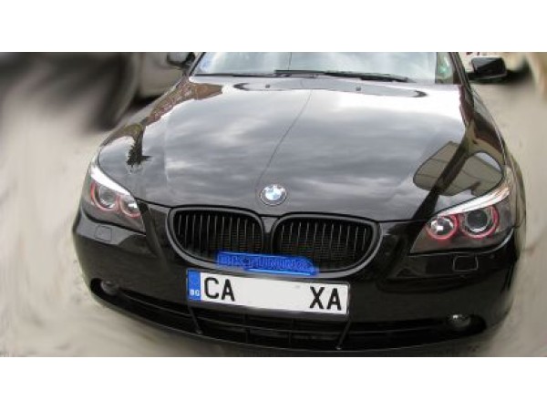Μάσκα για BMW E60 (2003-2010) - μαύρη κυρτή 2 τμχ.