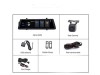 Βίντεο καταγραφέας με Android GPS , Wi-Fi , Bluetooth , Fm Transmiter , κάμερα οπισθοπορείας και 3G Internet