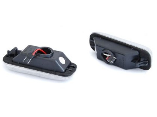 Led φλας φτερού για Mercedes ML W163 (1999-2005) - φιμέ με τρεχούμενο φλας - σετ 2τμχ.