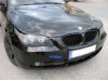 Μάσκα για BMW E60 (2003-2010) - μαύρη κυρτή - 2τμχ.