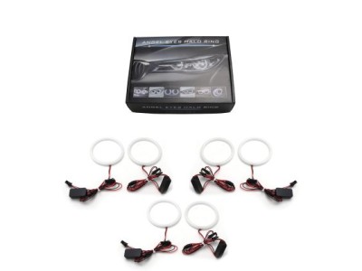 Led Angel eyes για Alfa Romeo 159 - Lightbar design Mat - λευκό χρώμα