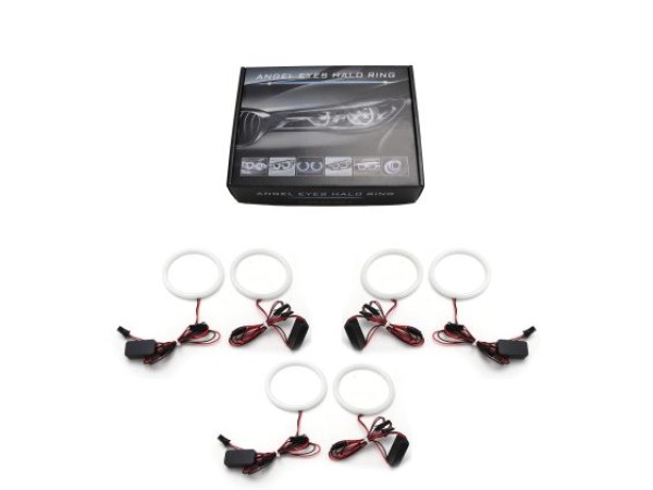 Led Angel eyes για Alfa Romeo 159 - Lightbar design Mat - λευκό χρώμα