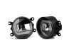 Προβολάκια led με ledbar για φώτα ημέρας για Golf 5 , Citroen , Suzuki , Nissan , Porcshe , Opel , Ford ,Peugeot ,Vw 2 τμχ.