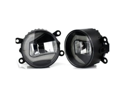 Προβολάκια led με ledbar για φώτα ημέρας για Golf 5 , Citroen , Suzuki , Nissan , Porcshe , Opel , Ford ,Peugeot ,Vw 2 τμχ.