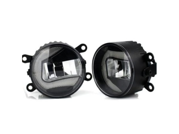 Προβολάκια led με ledbar για φώτα ημέρας για Golf 5 , Citroen , Suzuki , Nissan , Porcshe , Opel , Ford ,Peugeot ,Vw 2 τμχ.