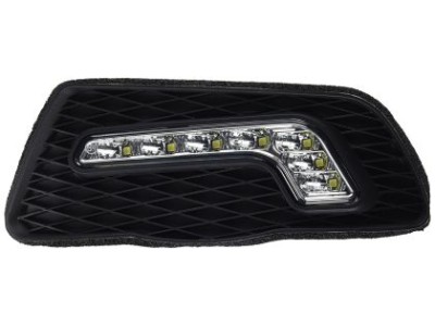 Φώτα ημέρας για προβολάκια Mercedes C-CLASS W204 (2007-2011) - για classic / elegance προφυλακτήρα