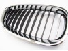 Μάσκα για BMW E60 (2003-2010) - chrome - 2τμχ.