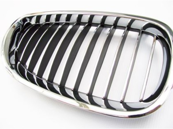 Μάσκα για BMW E60 (2003-2010) - chrome - 2τμχ.