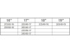 Αντιολισθητικές αλυσίδες (μέγεθος 110) για 16", 17", 18", 19"' ζάντες - σετ 2τμχ.