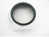 Καπάκι για προτζέκτορες Morimoto Mini 2.5'' - ημικύκλιο D=13 cm (κατάλληλα για Audi) - χρωμίου με μαύρο