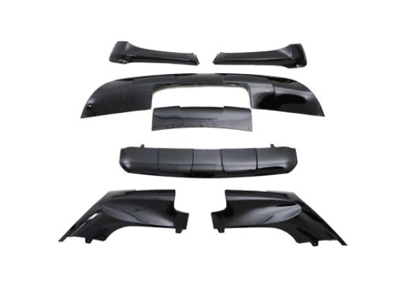 Αεροδυναμικό πακέτο για BMW X5 E70 (2007-2010) μάυρο γυαλιστερό - σετ 7 τμχ.