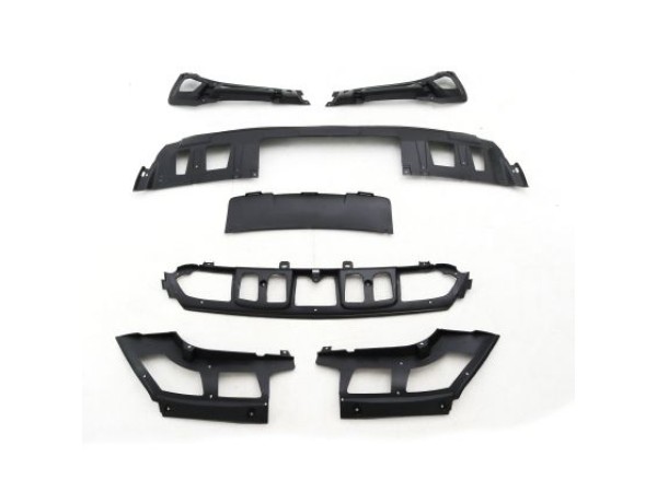 Αεροδυναμικό πακέτο για BMW X5 E70 (2007-2010) μάυρο γυαλιστερό - σετ 7 τμχ.