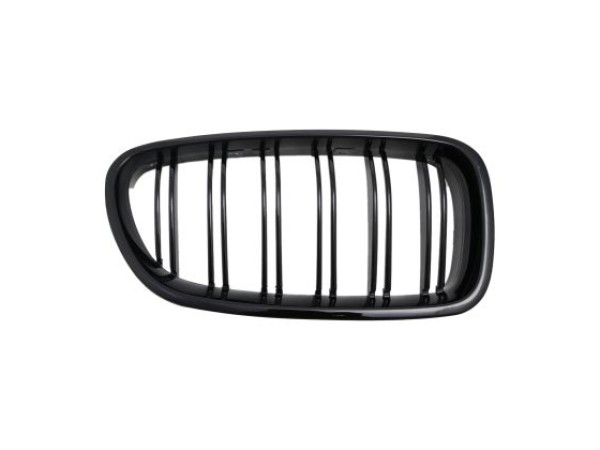 Μάσκα για BMW F10 / F11 (2010+) - μαύρη Piano Design - 2τμχ.
