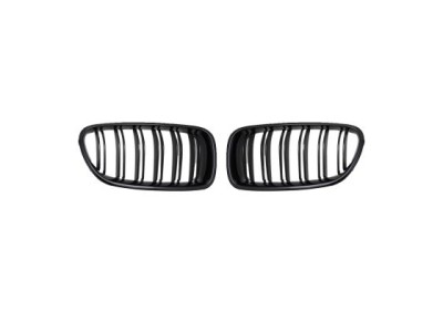 Μάσκα για BMW F10 / F11 (2010+) - μαύρη Piano Design - 2τμχ.
